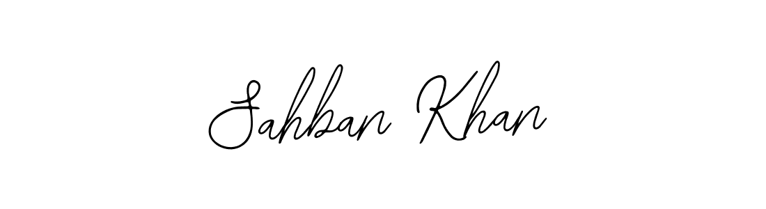 Similarly Bearetta-2O07w is the best handwritten signature design. Signature creator online .You can use it as an online autograph creator for name Sahban Khan. Sahban Khan signature style 12 images and pictures png