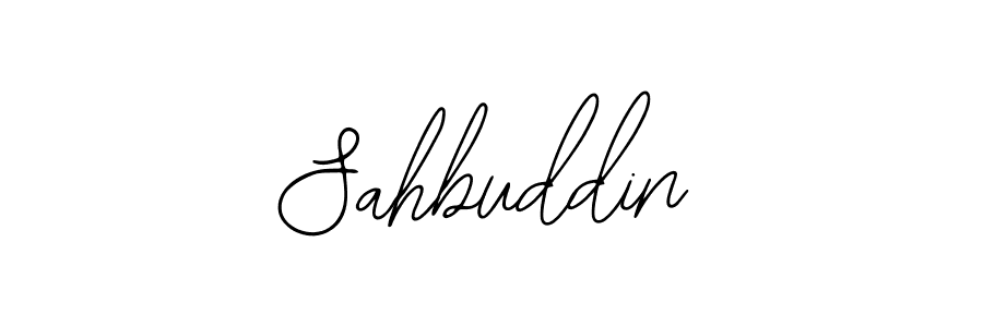 Also You can easily find your signature by using the search form. We will create Sahbuddin name handwritten signature images for you free of cost using Bearetta-2O07w sign style. Sahbuddin signature style 12 images and pictures png