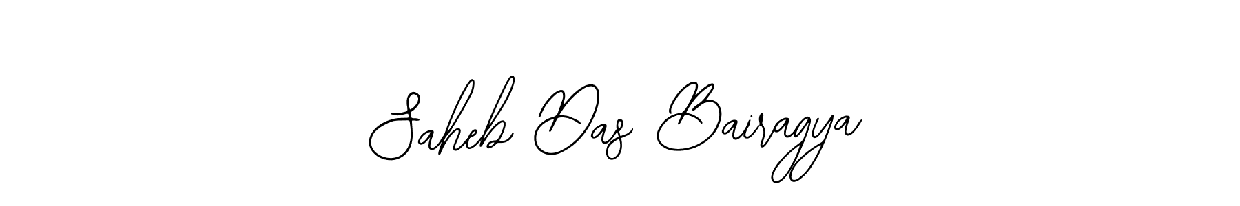 Make a short Saheb Das Bairagya signature style. Manage your documents anywhere anytime using Bearetta-2O07w. Create and add eSignatures, submit forms, share and send files easily. Saheb Das Bairagya signature style 12 images and pictures png