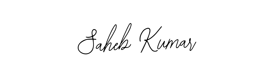 Create a beautiful signature design for name Saheb Kumar. With this signature (Bearetta-2O07w) fonts, you can make a handwritten signature for free. Saheb Kumar signature style 12 images and pictures png