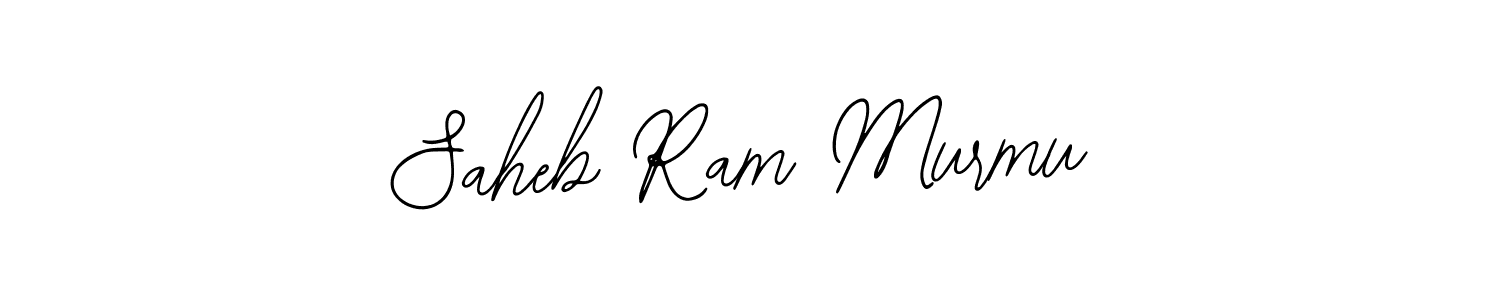 How to make Saheb Ram Murmu name signature. Use Bearetta-2O07w style for creating short signs online. This is the latest handwritten sign. Saheb Ram Murmu signature style 12 images and pictures png