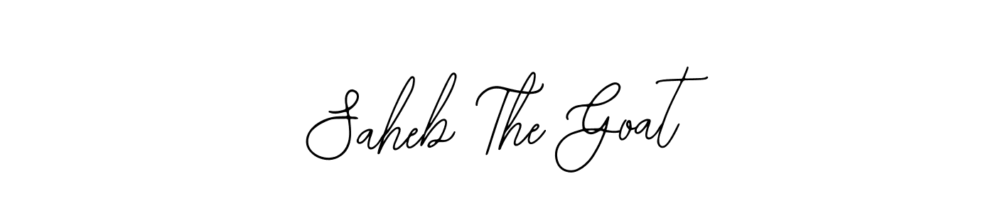 You can use this online signature creator to create a handwritten signature for the name Saheb The Goat. This is the best online autograph maker. Saheb The Goat signature style 12 images and pictures png
