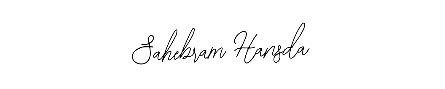 Here are the top 10 professional signature styles for the name Sahebram Hansda. These are the best autograph styles you can use for your name. Sahebram Hansda signature style 12 images and pictures png