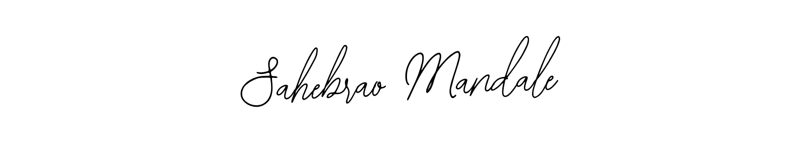 Make a beautiful signature design for name Sahebrao Mandale. Use this online signature maker to create a handwritten signature for free. Sahebrao Mandale signature style 12 images and pictures png