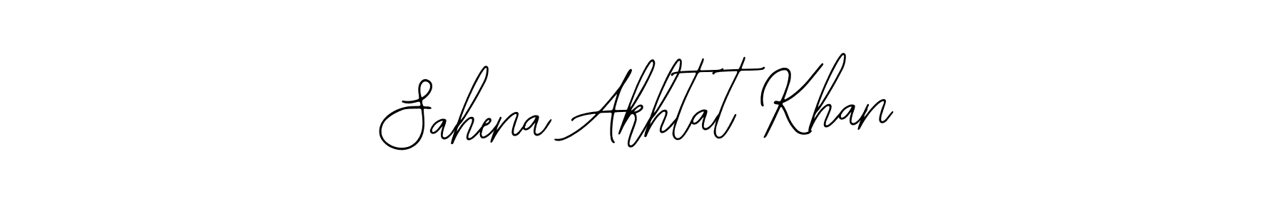 The best way (Bearetta-2O07w) to make a short signature is to pick only two or three words in your name. The name Sahena Akhtat Khan include a total of six letters. For converting this name. Sahena Akhtat Khan signature style 12 images and pictures png