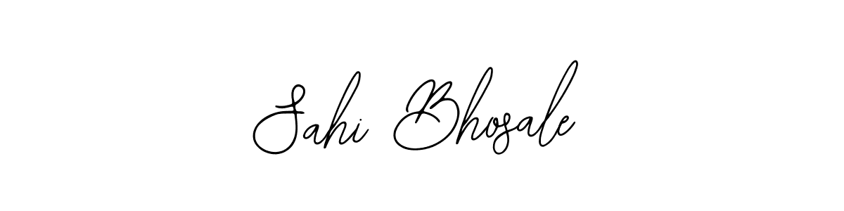 Make a beautiful signature design for name Sahi Bhosale. With this signature (Bearetta-2O07w) style, you can create a handwritten signature for free. Sahi Bhosale signature style 12 images and pictures png