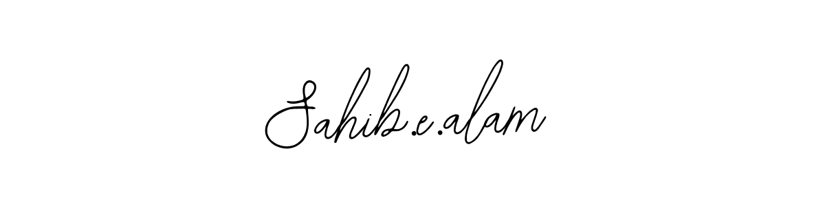 It looks lik you need a new signature style for name Sahib.e.alam. Design unique handwritten (Bearetta-2O07w) signature with our free signature maker in just a few clicks. Sahib.e.alam signature style 12 images and pictures png