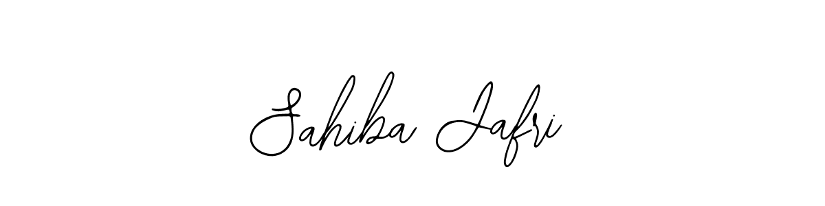 Create a beautiful signature design for name Sahiba Jafri. With this signature (Bearetta-2O07w) fonts, you can make a handwritten signature for free. Sahiba Jafri signature style 12 images and pictures png