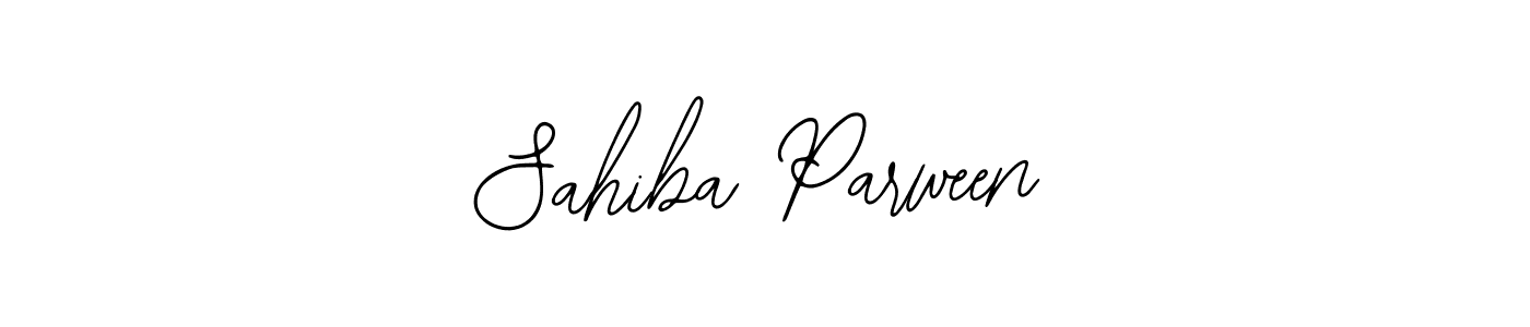 Make a beautiful signature design for name Sahiba Parween. Use this online signature maker to create a handwritten signature for free. Sahiba Parween signature style 12 images and pictures png