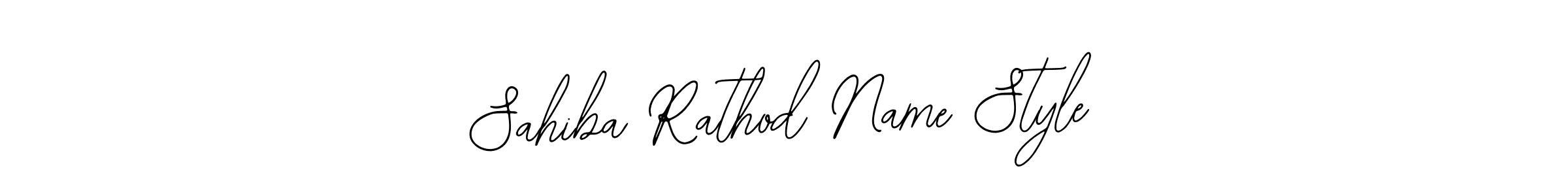 Also we have Sahiba Rathod Name Style name is the best signature style. Create professional handwritten signature collection using Bearetta-2O07w autograph style. Sahiba Rathod Name Style signature style 12 images and pictures png