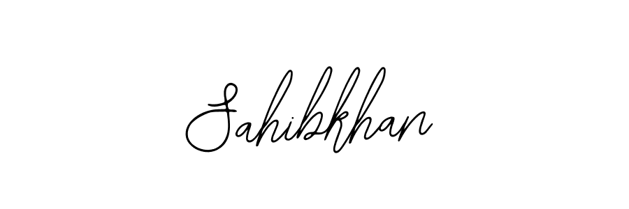 Create a beautiful signature design for name Sahibkhan. With this signature (Bearetta-2O07w) fonts, you can make a handwritten signature for free. Sahibkhan signature style 12 images and pictures png