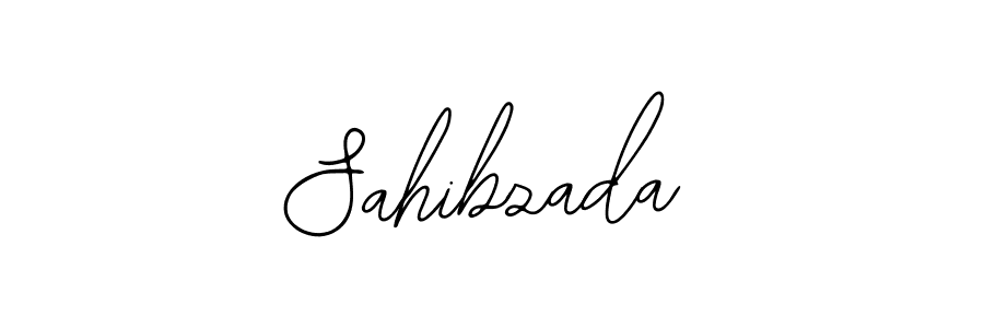 You should practise on your own different ways (Bearetta-2O07w) to write your name (Sahibzada) in signature. don't let someone else do it for you. Sahibzada signature style 12 images and pictures png