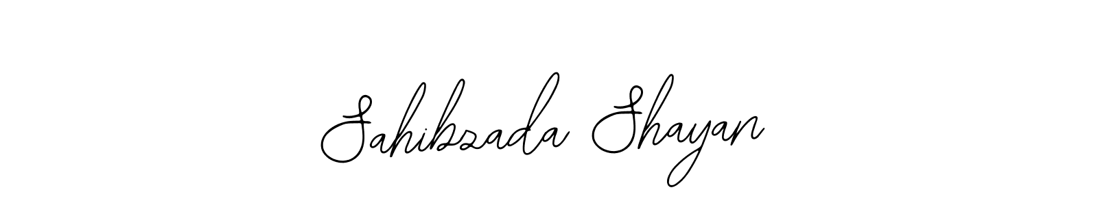 How to Draw Sahibzada Shayan signature style? Bearetta-2O07w is a latest design signature styles for name Sahibzada Shayan. Sahibzada Shayan signature style 12 images and pictures png