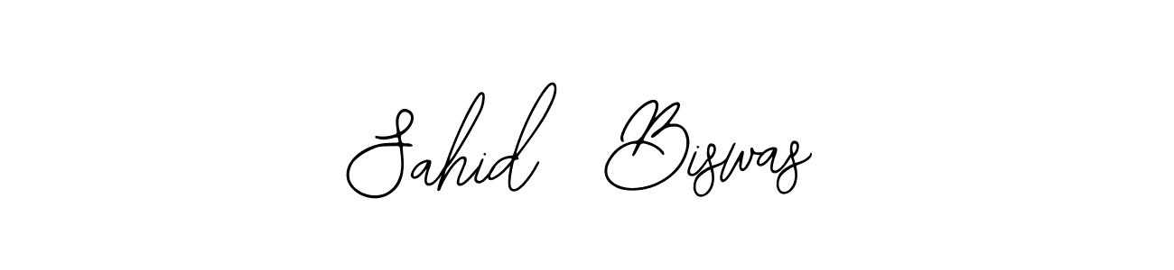 It looks lik you need a new signature style for name Sahid  Biswas. Design unique handwritten (Bearetta-2O07w) signature with our free signature maker in just a few clicks. Sahid  Biswas signature style 12 images and pictures png