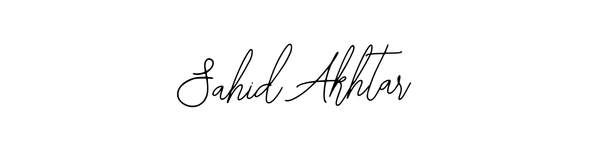 Create a beautiful signature design for name Sahid Akhtar. With this signature (Bearetta-2O07w) fonts, you can make a handwritten signature for free. Sahid Akhtar signature style 12 images and pictures png