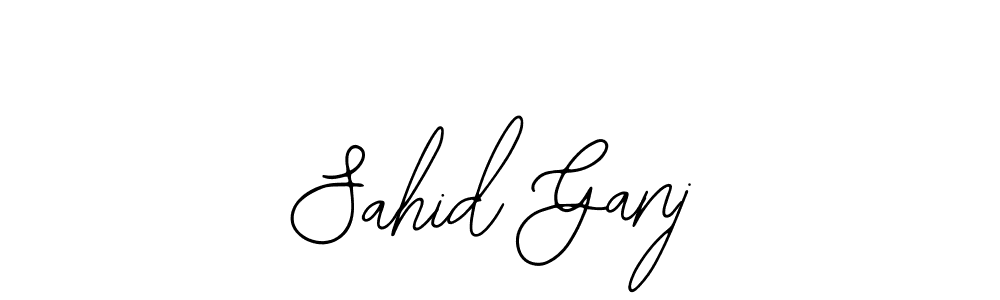 Check out images of Autograph of Sahid Ganj name. Actor Sahid Ganj Signature Style. Bearetta-2O07w is a professional sign style online. Sahid Ganj signature style 12 images and pictures png
