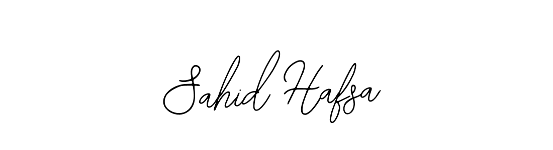 Sahid Hafsa stylish signature style. Best Handwritten Sign (Bearetta-2O07w) for my name. Handwritten Signature Collection Ideas for my name Sahid Hafsa. Sahid Hafsa signature style 12 images and pictures png