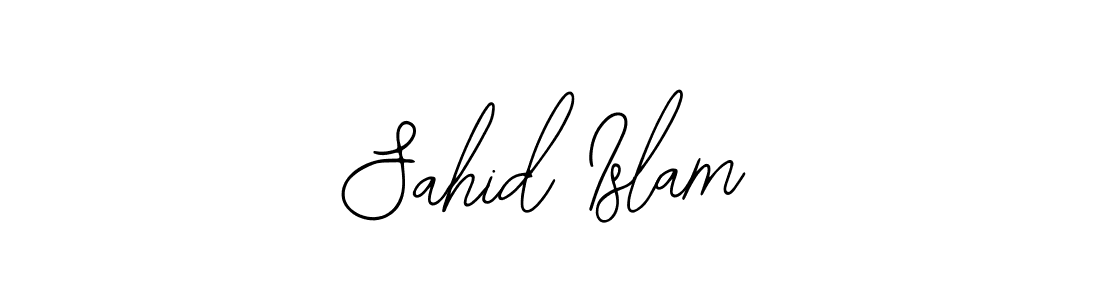 Sahid Islam stylish signature style. Best Handwritten Sign (Bearetta-2O07w) for my name. Handwritten Signature Collection Ideas for my name Sahid Islam. Sahid Islam signature style 12 images and pictures png