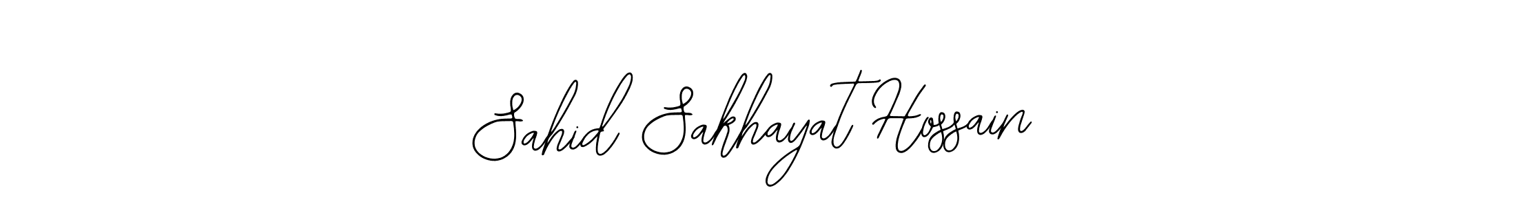 It looks lik you need a new signature style for name Sahid Sakhayat Hossain. Design unique handwritten (Bearetta-2O07w) signature with our free signature maker in just a few clicks. Sahid Sakhayat Hossain signature style 12 images and pictures png