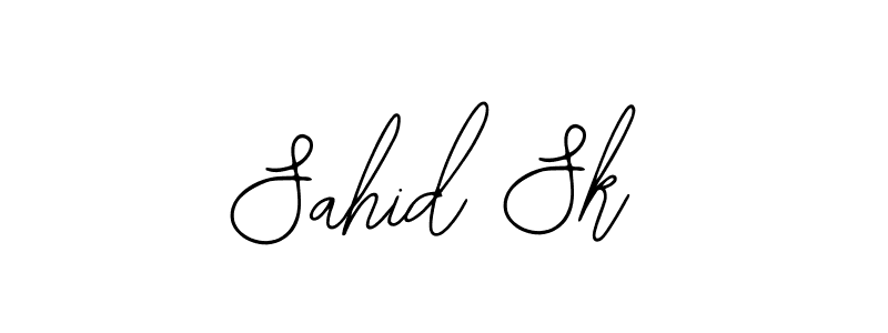Sahid Sk stylish signature style. Best Handwritten Sign (Bearetta-2O07w) for my name. Handwritten Signature Collection Ideas for my name Sahid Sk. Sahid Sk signature style 12 images and pictures png