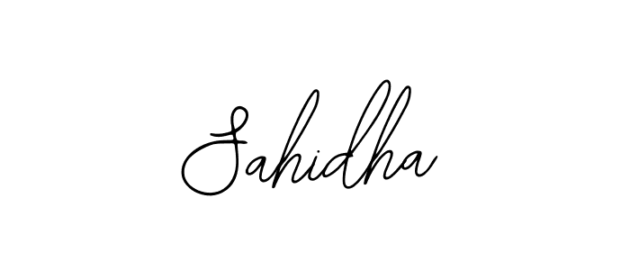 Also You can easily find your signature by using the search form. We will create Sahidha name handwritten signature images for you free of cost using Bearetta-2O07w sign style. Sahidha signature style 12 images and pictures png