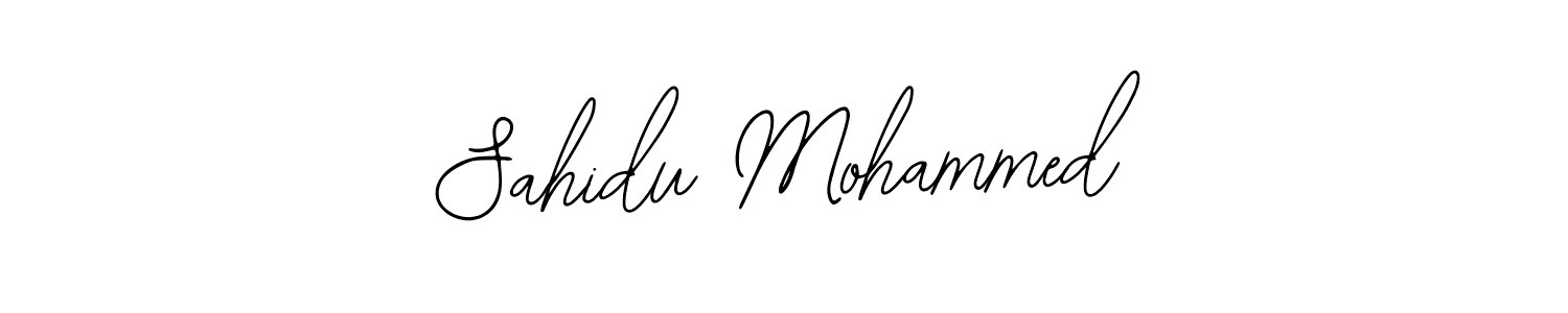 Sahidu Mohammed stylish signature style. Best Handwritten Sign (Bearetta-2O07w) for my name. Handwritten Signature Collection Ideas for my name Sahidu Mohammed. Sahidu Mohammed signature style 12 images and pictures png