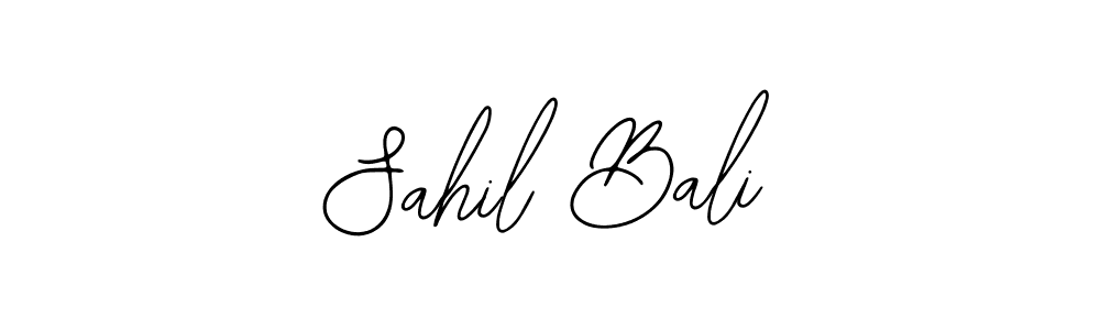 How to make Sahil Bali signature? Bearetta-2O07w is a professional autograph style. Create handwritten signature for Sahil Bali name. Sahil Bali signature style 12 images and pictures png