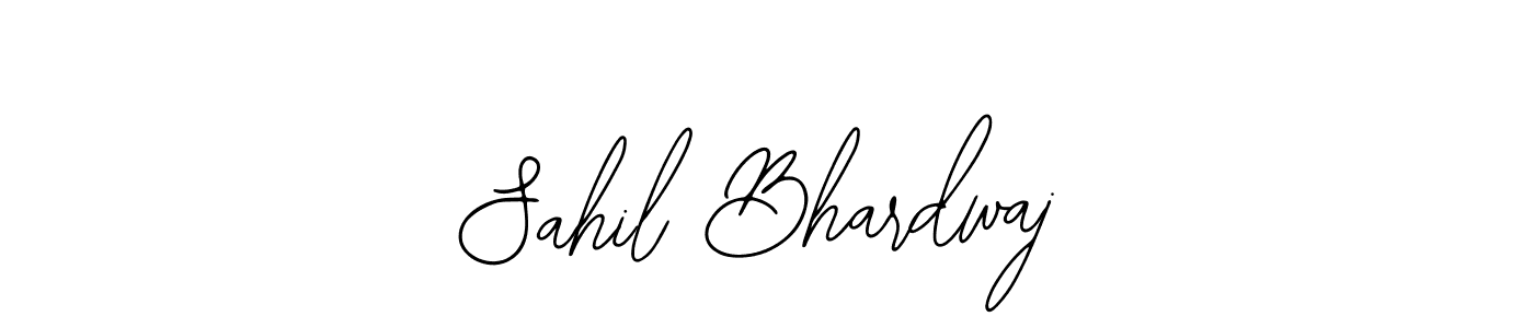 Make a beautiful signature design for name Sahil Bhardwaj. Use this online signature maker to create a handwritten signature for free. Sahil Bhardwaj signature style 12 images and pictures png