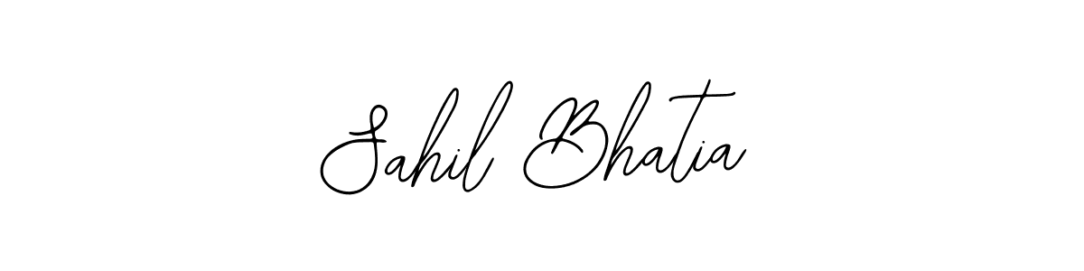 Make a beautiful signature design for name Sahil Bhatia. Use this online signature maker to create a handwritten signature for free. Sahil Bhatia signature style 12 images and pictures png