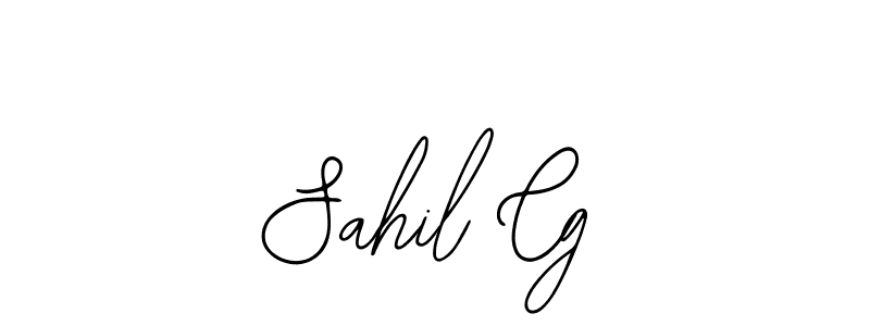 Similarly Bearetta-2O07w is the best handwritten signature design. Signature creator online .You can use it as an online autograph creator for name Sahil Cg. Sahil Cg signature style 12 images and pictures png