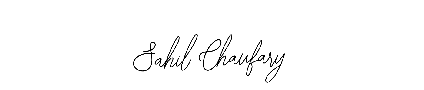 The best way (Bearetta-2O07w) to make a short signature is to pick only two or three words in your name. The name Sahil Chaufary include a total of six letters. For converting this name. Sahil Chaufary signature style 12 images and pictures png