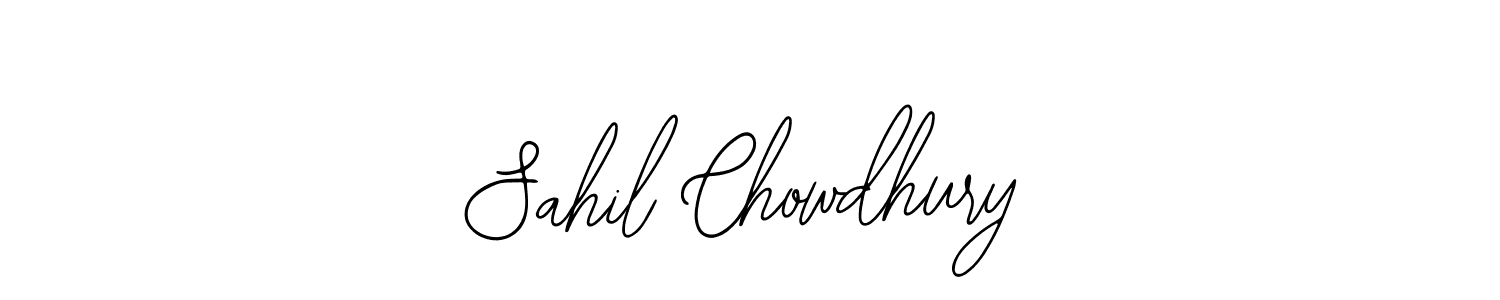 Sahil Chowdhury stylish signature style. Best Handwritten Sign (Bearetta-2O07w) for my name. Handwritten Signature Collection Ideas for my name Sahil Chowdhury. Sahil Chowdhury signature style 12 images and pictures png