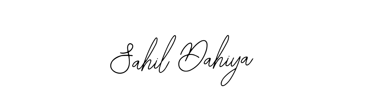 Also we have Sahil Dahiya name is the best signature style. Create professional handwritten signature collection using Bearetta-2O07w autograph style. Sahil Dahiya signature style 12 images and pictures png