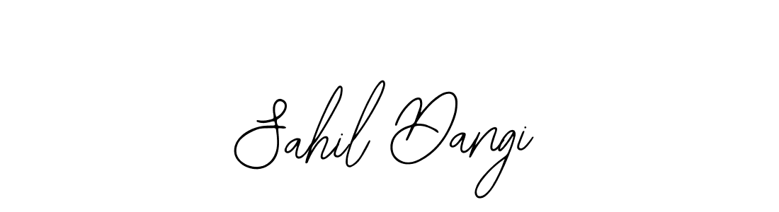 Make a beautiful signature design for name Sahil Dangi. With this signature (Bearetta-2O07w) style, you can create a handwritten signature for free. Sahil Dangi signature style 12 images and pictures png