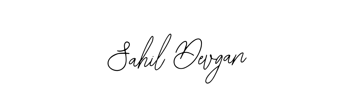 Design your own signature with our free online signature maker. With this signature software, you can create a handwritten (Bearetta-2O07w) signature for name Sahil Devgan. Sahil Devgan signature style 12 images and pictures png