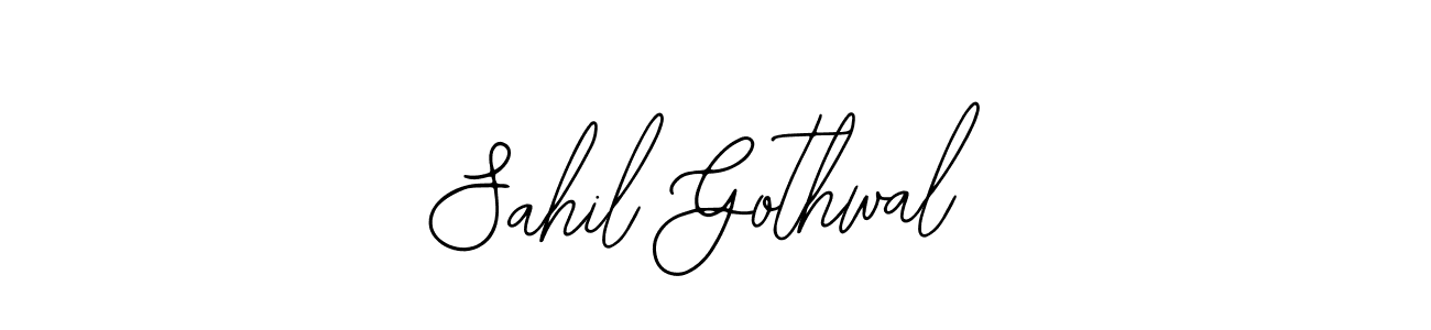 How to Draw Sahil Gothwal signature style? Bearetta-2O07w is a latest design signature styles for name Sahil Gothwal. Sahil Gothwal signature style 12 images and pictures png