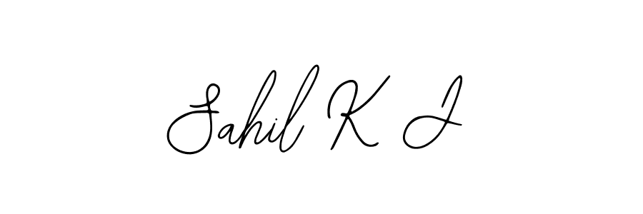 Here are the top 10 professional signature styles for the name Sahil K J. These are the best autograph styles you can use for your name. Sahil K J signature style 12 images and pictures png