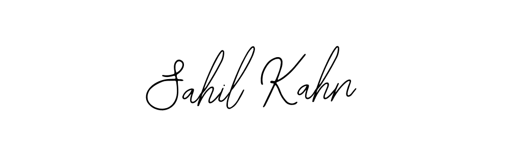 How to make Sahil Kahn signature? Bearetta-2O07w is a professional autograph style. Create handwritten signature for Sahil Kahn name. Sahil Kahn signature style 12 images and pictures png