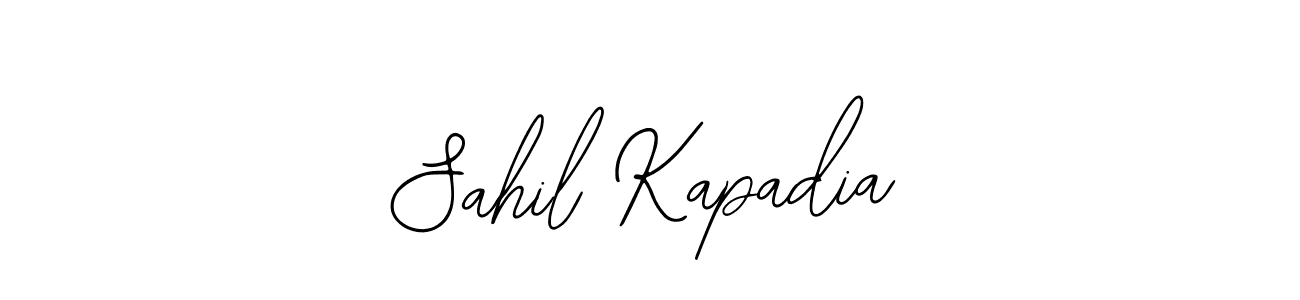 Also You can easily find your signature by using the search form. We will create Sahil Kapadia name handwritten signature images for you free of cost using Bearetta-2O07w sign style. Sahil Kapadia signature style 12 images and pictures png