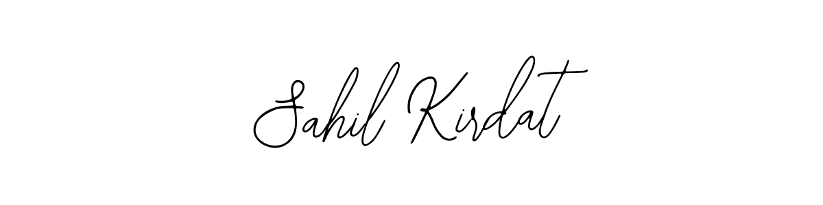 This is the best signature style for the Sahil Kirdat name. Also you like these signature font (Bearetta-2O07w). Mix name signature. Sahil Kirdat signature style 12 images and pictures png