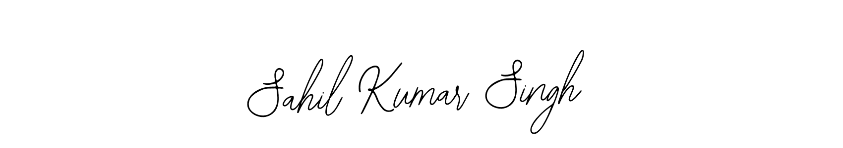 Also You can easily find your signature by using the search form. We will create Sahil Kumar Singh name handwritten signature images for you free of cost using Bearetta-2O07w sign style. Sahil Kumar Singh signature style 12 images and pictures png