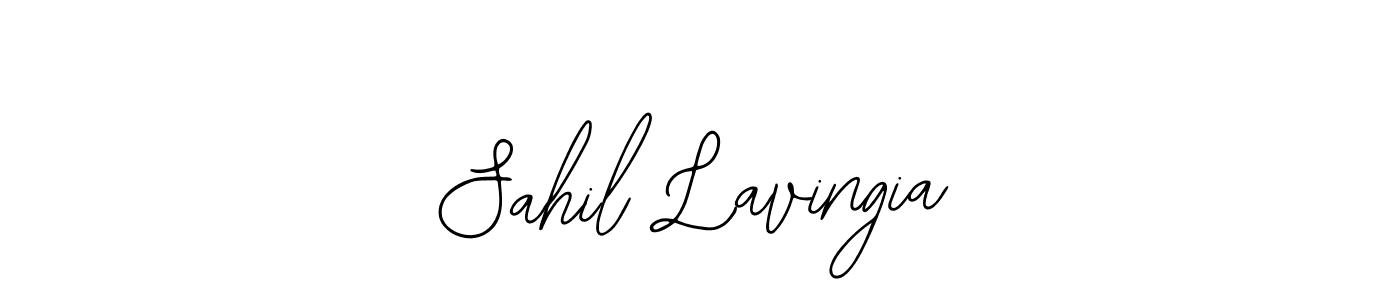 Create a beautiful signature design for name Sahil Lavingia. With this signature (Bearetta-2O07w) fonts, you can make a handwritten signature for free. Sahil Lavingia signature style 12 images and pictures png