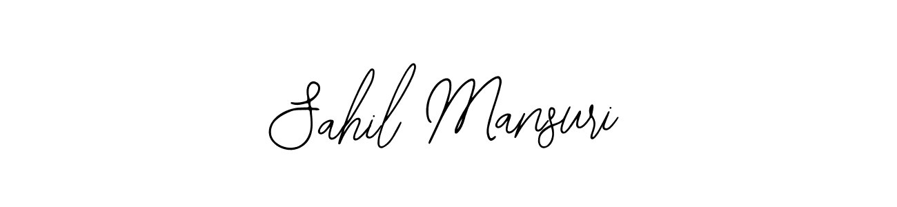 Similarly Bearetta-2O07w is the best handwritten signature design. Signature creator online .You can use it as an online autograph creator for name Sahil Mansuri. Sahil Mansuri signature style 12 images and pictures png