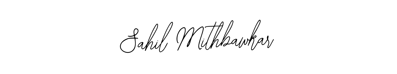 Create a beautiful signature design for name Sahil Mithbawkar. With this signature (Bearetta-2O07w) fonts, you can make a handwritten signature for free. Sahil Mithbawkar signature style 12 images and pictures png