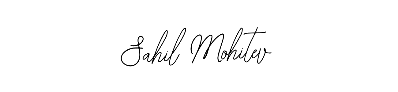 How to make Sahil Mohitev signature? Bearetta-2O07w is a professional autograph style. Create handwritten signature for Sahil Mohitev name. Sahil Mohitev signature style 12 images and pictures png