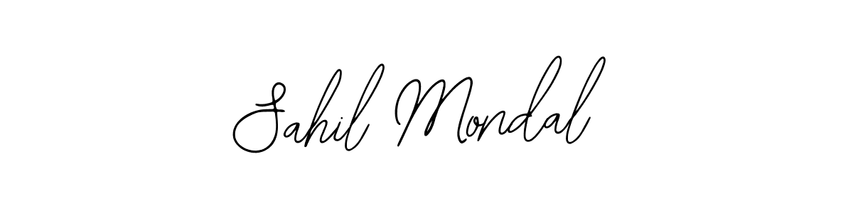 Make a beautiful signature design for name Sahil Mondal. With this signature (Bearetta-2O07w) style, you can create a handwritten signature for free. Sahil Mondal signature style 12 images and pictures png