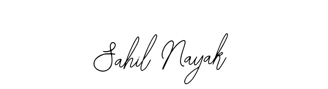 Also You can easily find your signature by using the search form. We will create Sahil Nayak name handwritten signature images for you free of cost using Bearetta-2O07w sign style. Sahil Nayak signature style 12 images and pictures png