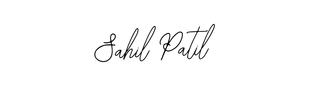 Use a signature maker to create a handwritten signature online. With this signature software, you can design (Bearetta-2O07w) your own signature for name Sahil Patil. Sahil Patil signature style 12 images and pictures png