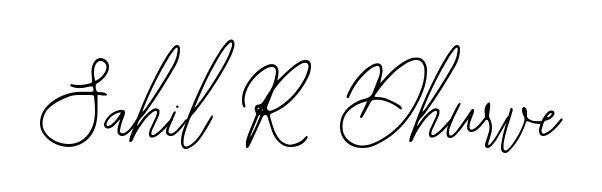 Get an exclusive digital autograph for Sahil R Dhurve. The Bearetta-2O07w typeface captures the charm of real penmanship on paper. Sahil R Dhurve signature style 12 images and pictures png
