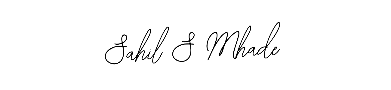 Make a short Sahil S Mhade signature style. Manage your documents anywhere anytime using Bearetta-2O07w. Create and add eSignatures, submit forms, share and send files easily. Sahil S Mhade signature style 12 images and pictures png